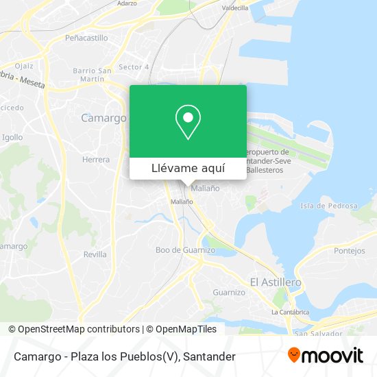 Mapa Camargo - Plaza los Pueblos(V)
