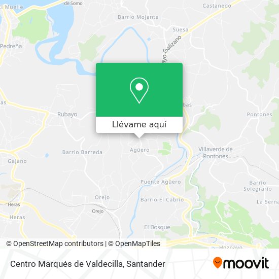 Mapa Centro Marqués de Valdecilla