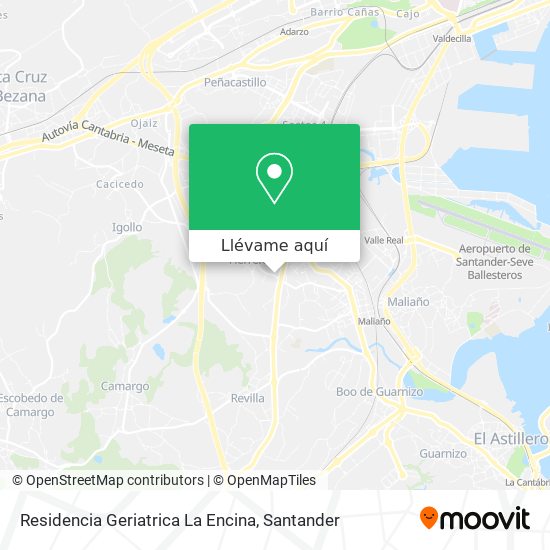 Mapa Residencia Geriatrica La Encina