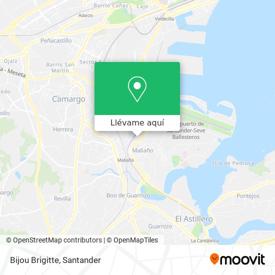 Mapa Bijou Brigitte