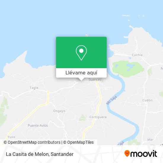 Mapa La Casita de Melon