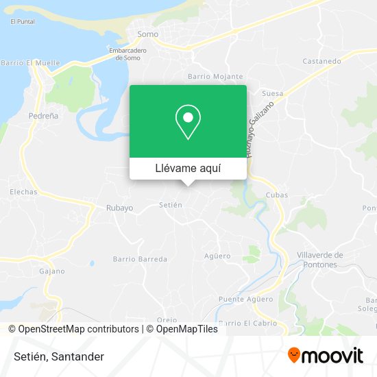 Mapa Setién