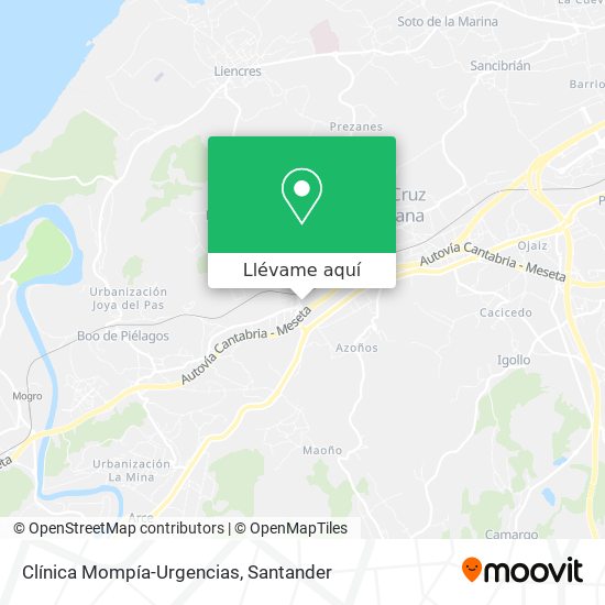 Mapa Clínica Mompía-Urgencias