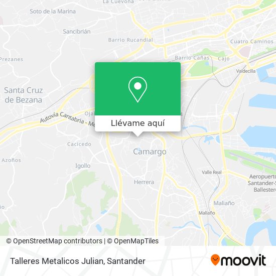 Mapa Talleres Metalicos Julian