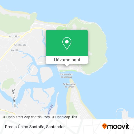 Mapa Precio Único Santoña