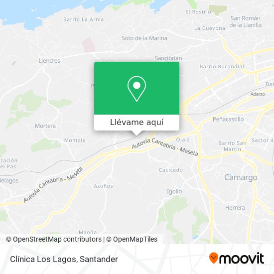 Mapa Clínica Los Lagos