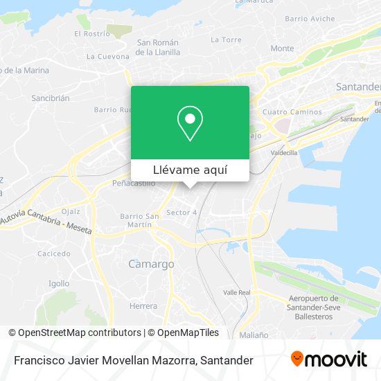 Mapa Francisco Javier Movellan Mazorra