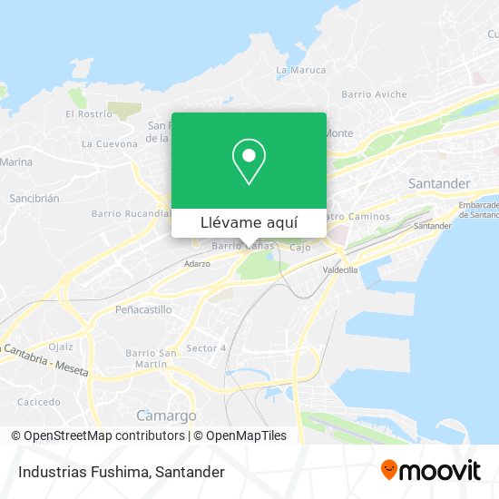Mapa Industrias Fushima