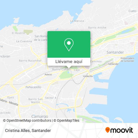 Mapa Cristina Alles