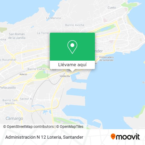 Mapa Administración N 12 Lotería