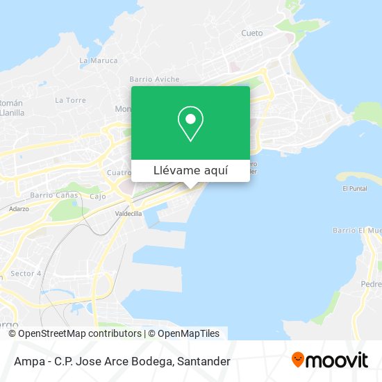 Mapa Ampa - C.P. Jose Arce Bodega