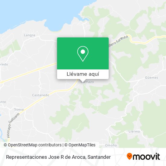Mapa Representaciones Jose R de Aroca
