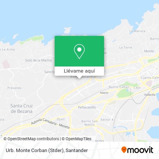 Mapa Urb. Monte Corban (Stder)