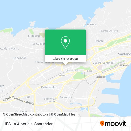 Mapa IES La Albericia