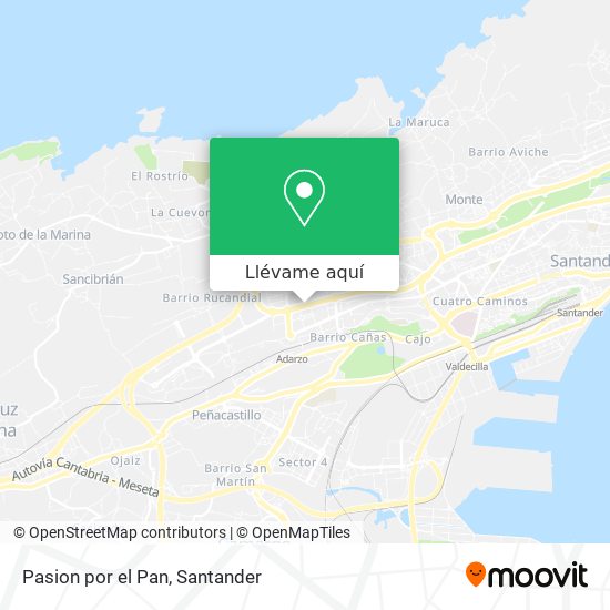 Mapa Pasion por el Pan