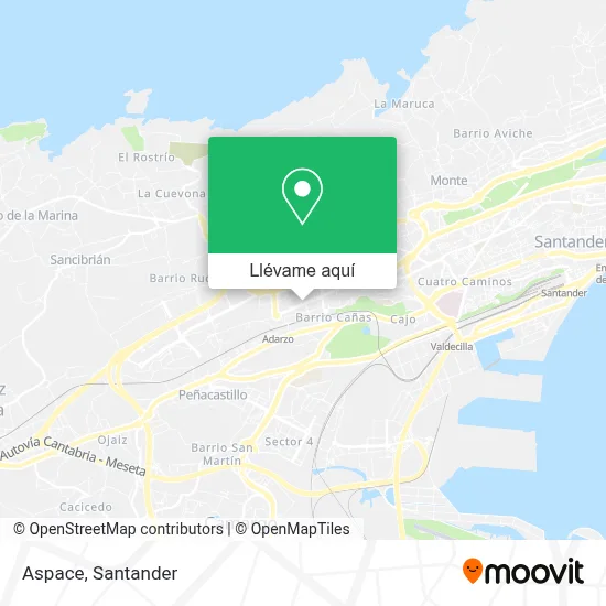 Mapa Aspace