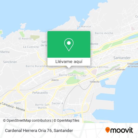 Mapa Cardenal Herrera Oria 76