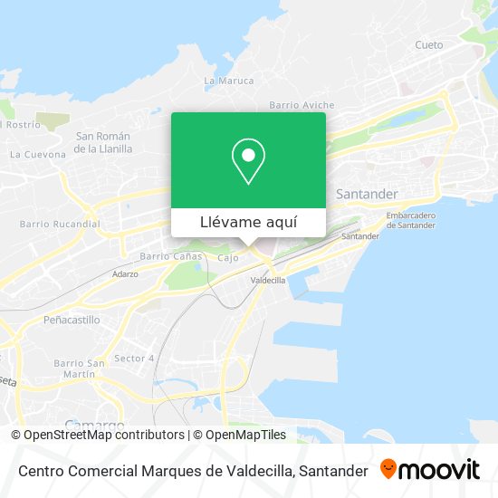 Mapa Centro Comercial Marques de Valdecilla