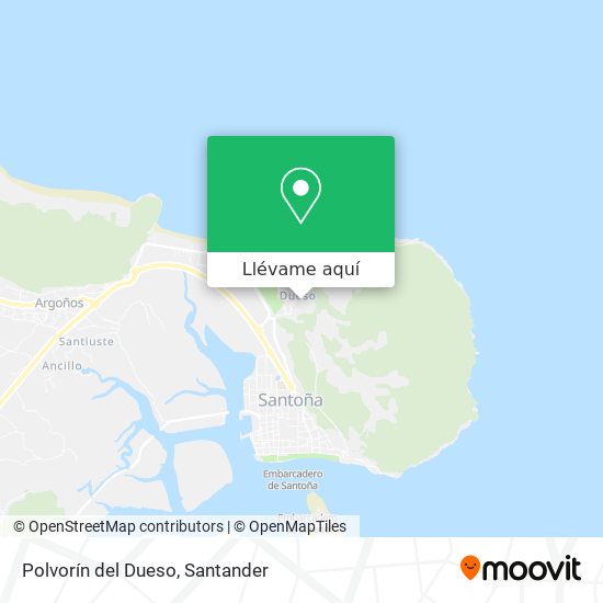 Mapa Polvorín del Dueso