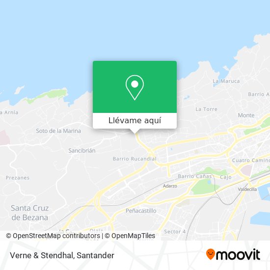 Mapa Verne & Stendhal