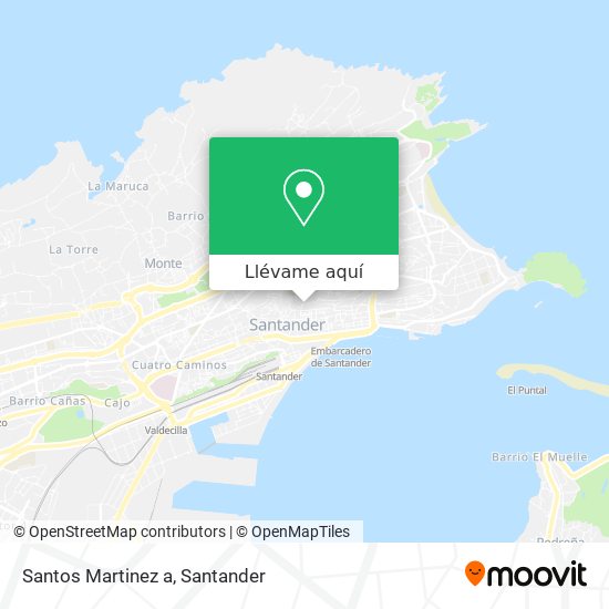 Mapa Santos Martinez a
