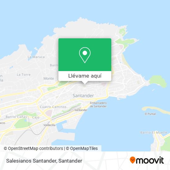 Mapa Salesianos Santander