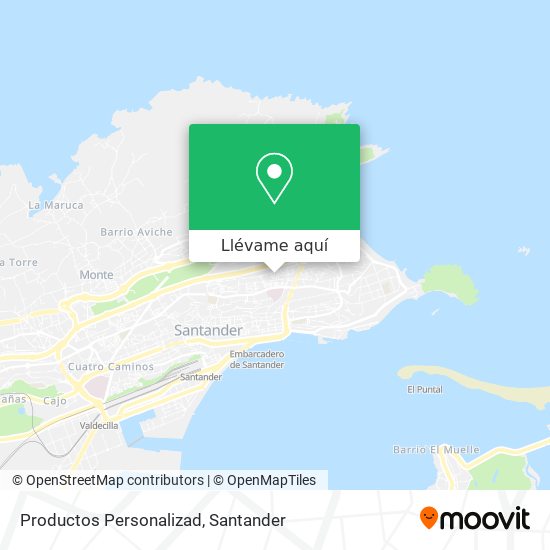 Mapa Productos Personalizad
