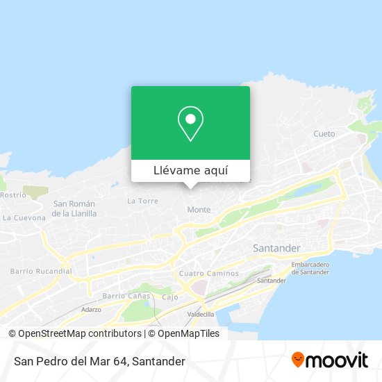 Mapa San Pedro del Mar 64