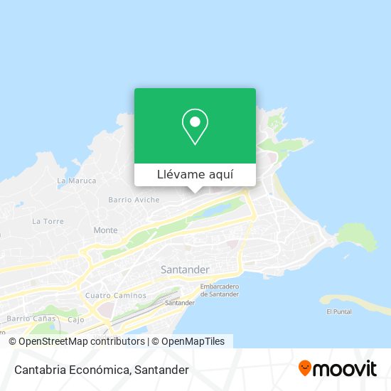 Mapa Cantabria Económica