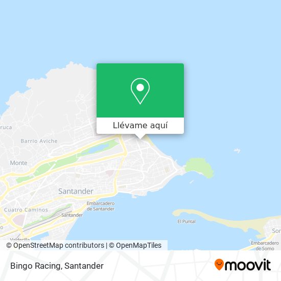 Mapa Bingo Racing