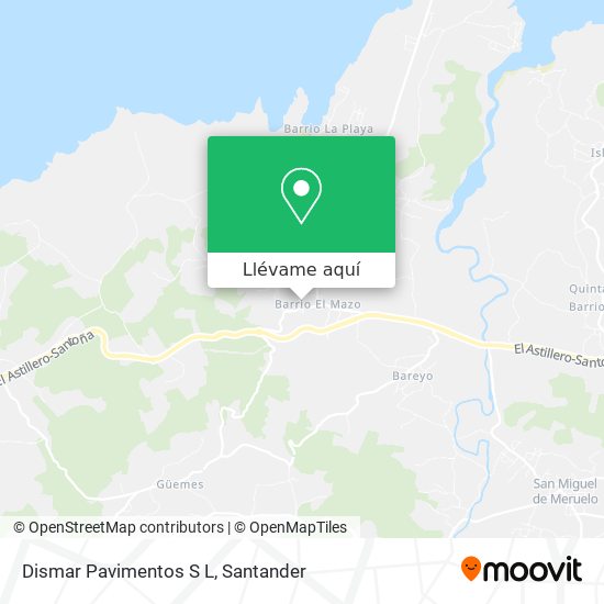 Mapa Dismar Pavimentos S L