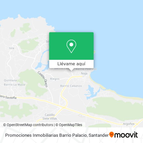 Mapa Promociones Inmobiliarias Barrio Palacio