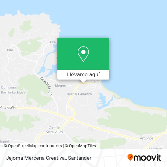Mapa Jejoma Merceria Creativa.