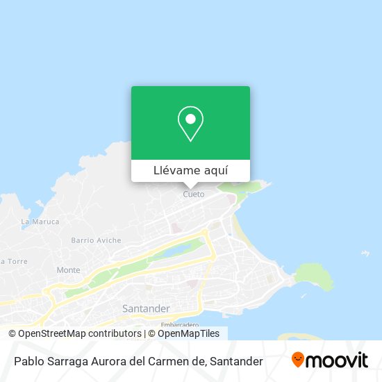 Mapa Pablo Sarraga Aurora del Carmen de