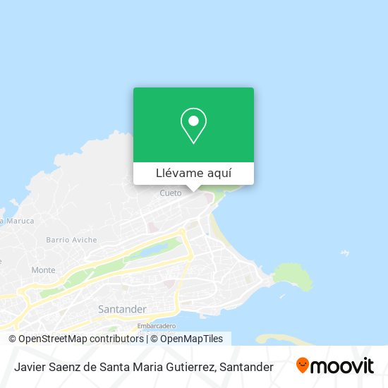 Mapa Javier Saenz de Santa Maria Gutierrez