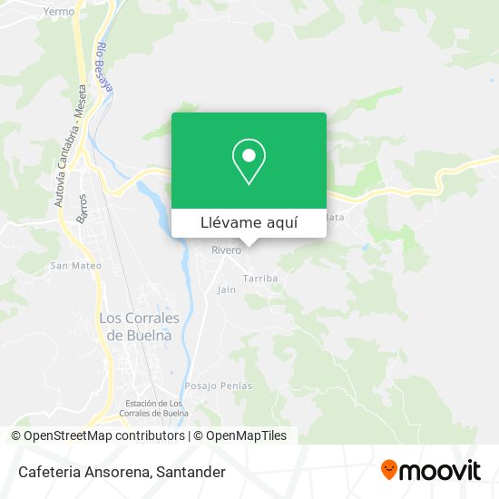 Mapa Cafeteria Ansorena