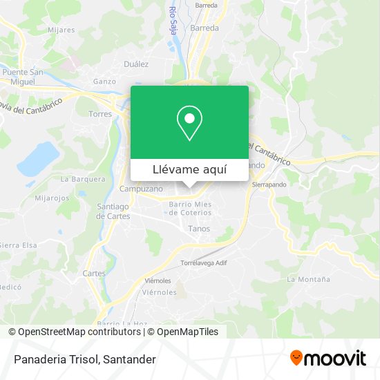 Mapa Panaderia Trisol