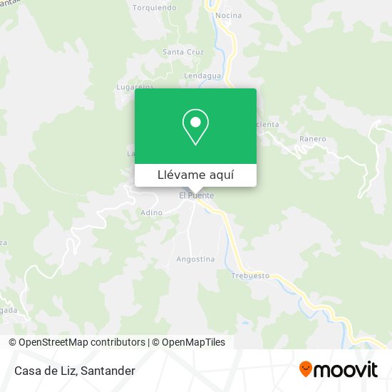 Mapa Casa de Liz