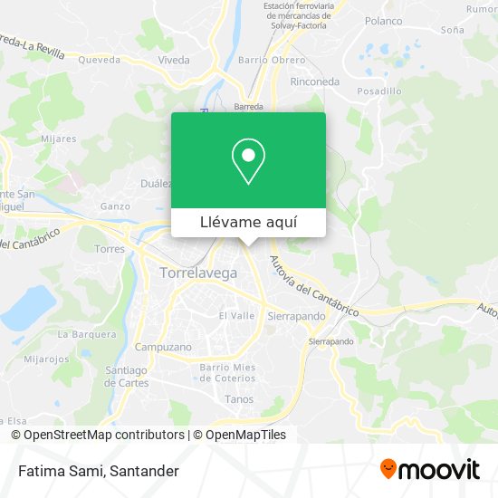 Mapa Fatima Sami