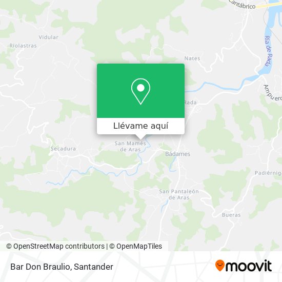Mapa Bar Don Braulio