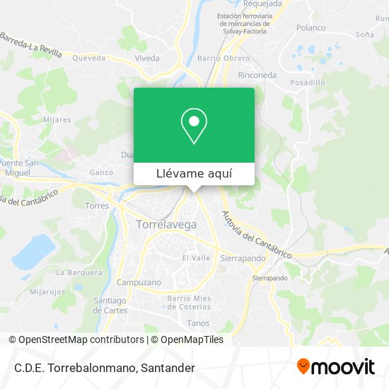 Mapa C.D.E. Torrebalonmano