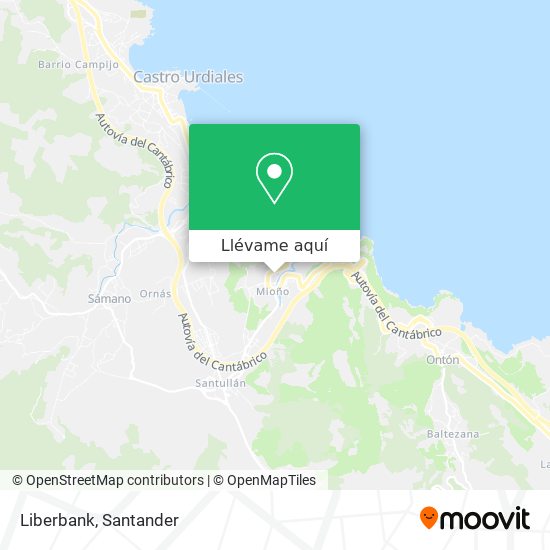 Mapa Liberbank