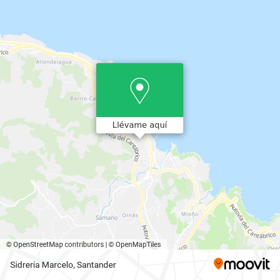 Mapa Sidreria Marcelo