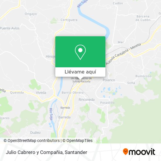 Mapa Julio Cabrero y Compañia