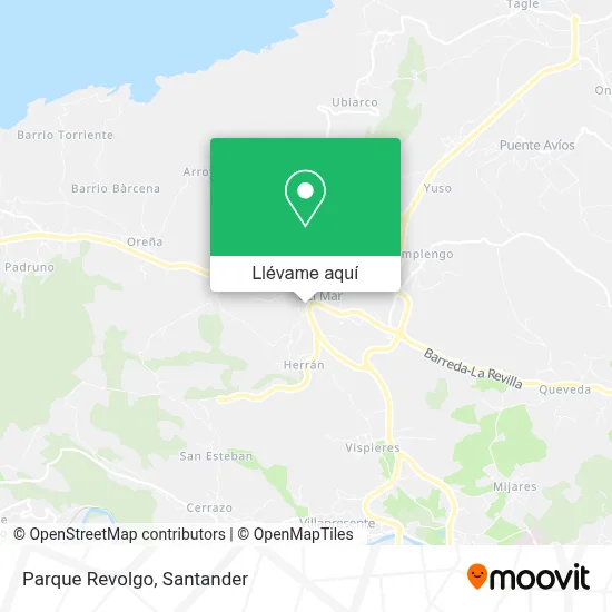 Mapa Parque Revolgo