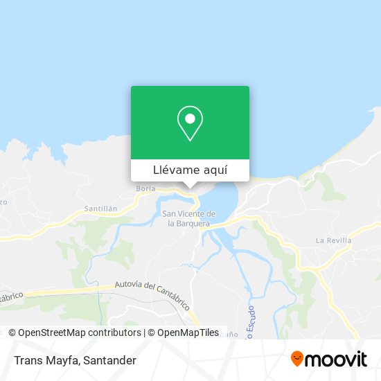 Mapa Trans Mayfa
