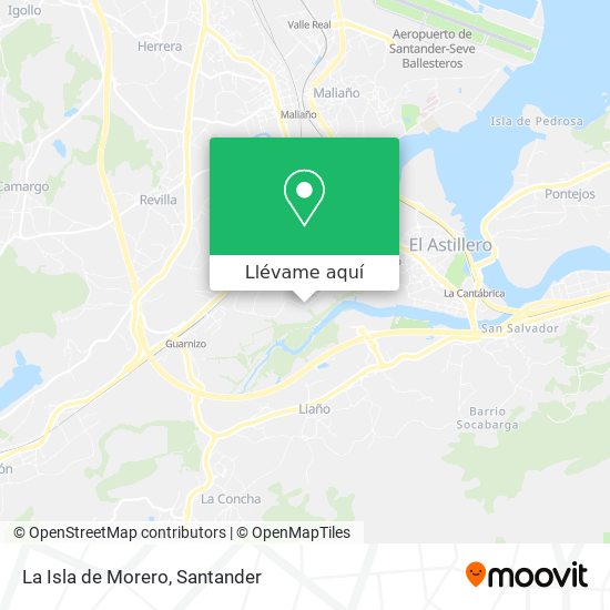 Mapa La Isla de Morero