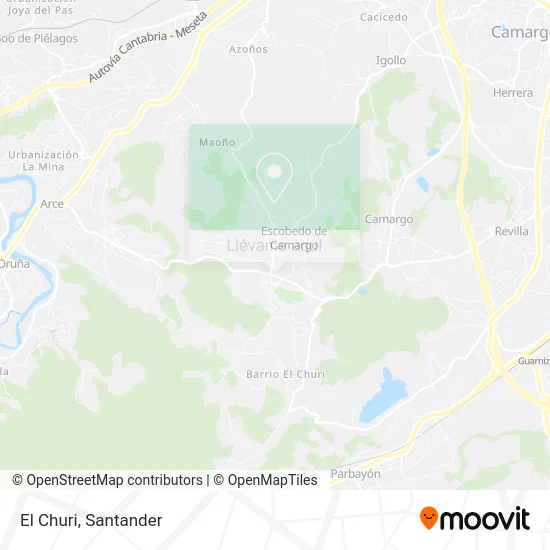 Mapa El Churi