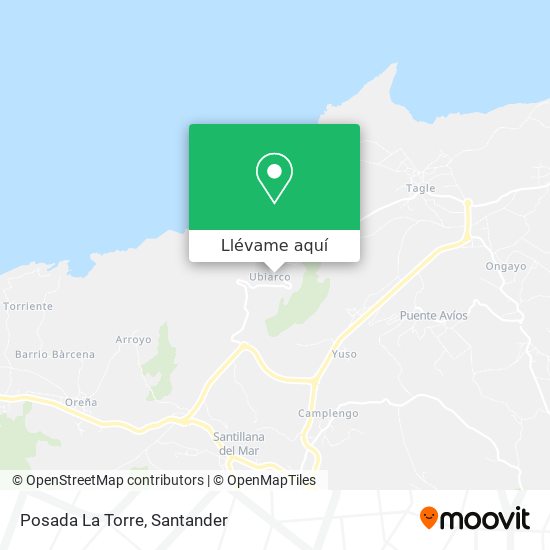 Mapa Posada La Torre