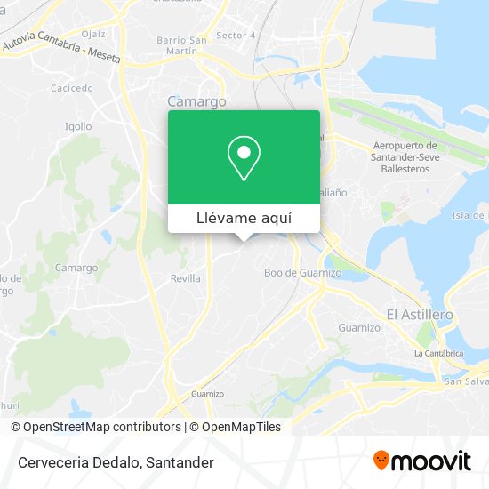 Mapa Cerveceria Dedalo